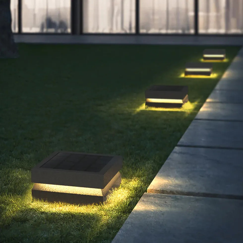 Luce da esterno ad energia solare Nero - clowasit.com