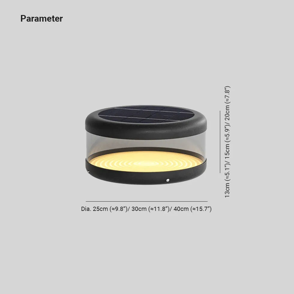 Lampade da giardino su palo in vetro - clowasit.com