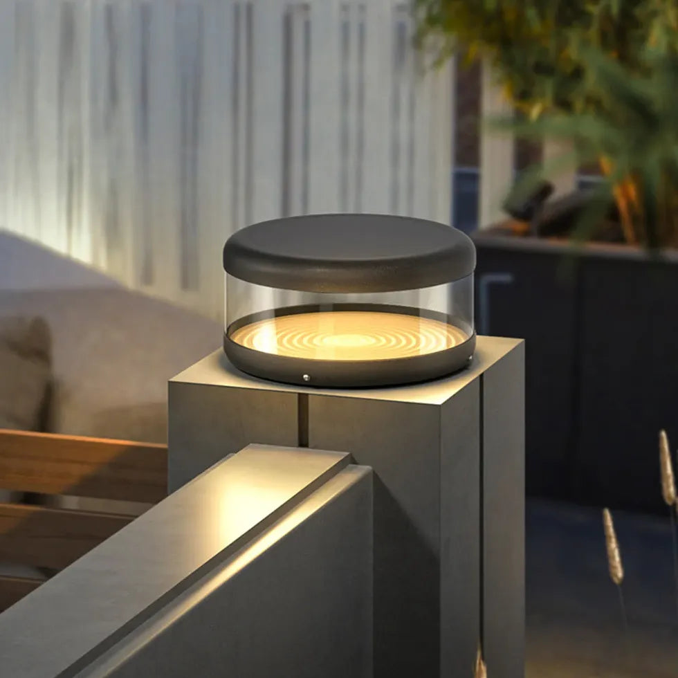 Lampade da giardino su palo in vetro - clowasit.com