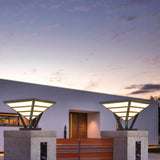Luce Segnapasso Da Esterno Design Elegante Piramide - clowasit.com