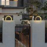 Moderna colonna luminosa solare creativa incorporata - clowasit.com