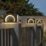 Moderna colonna luminosa solare creativa incorporata - clowasit.com
