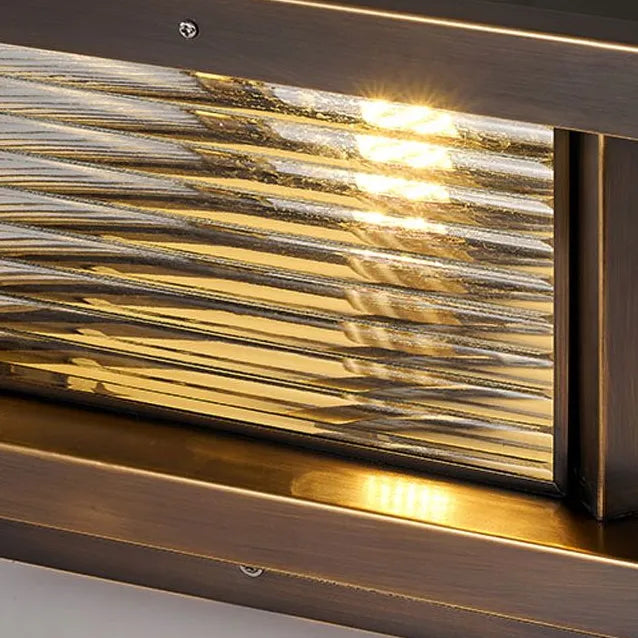 Lampade da palo solare rettangolare in vetro - clowasit.com