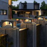 Luci da esterno solari nere geometriche - clowasit.com