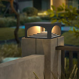 Luci da esterno solari nere geometriche - clowasit.com