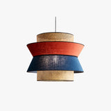 Lampadari Rattan Design Elegante Con PVC Multicolore - clowasit.com