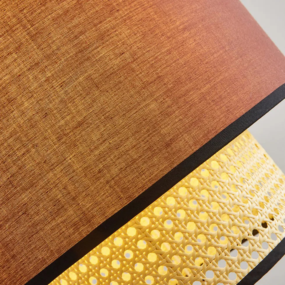 Coprifilo per lampadari PVC doppio strato rattan - clowasit.com