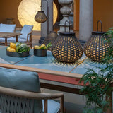 Lampade da terra etniche intrecci di rattan - clowasit.com