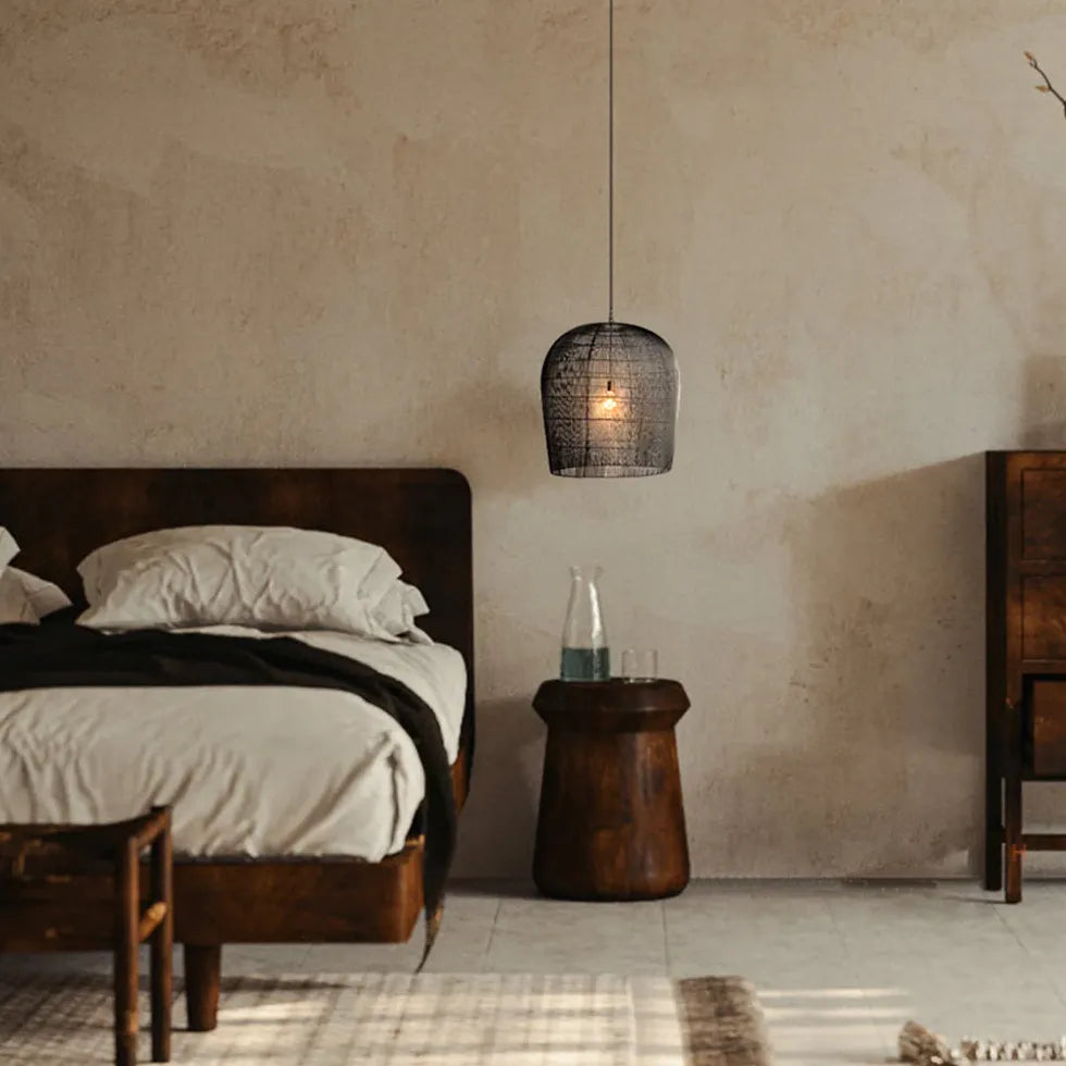 Pendente lampadari moderni cucina intrecciato semi trasparente - clowasit.com