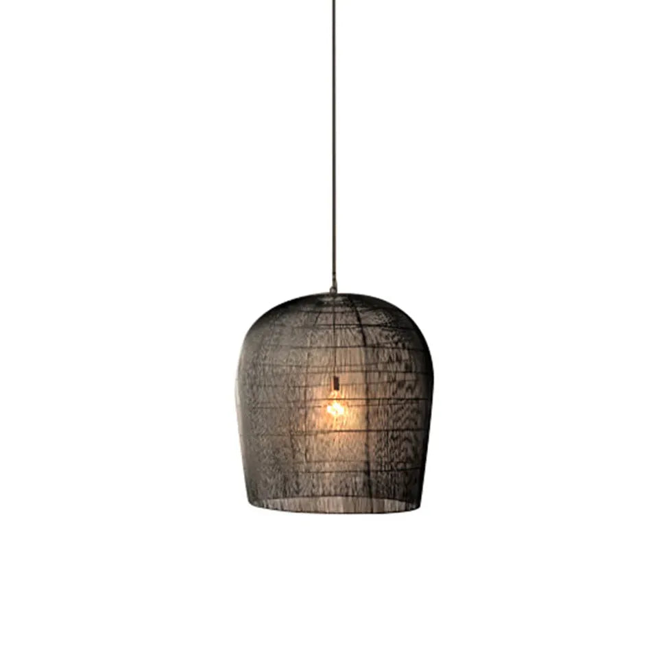 Pendente lampadari moderni cucina intrecciato semi trasparente - clowasit.com
