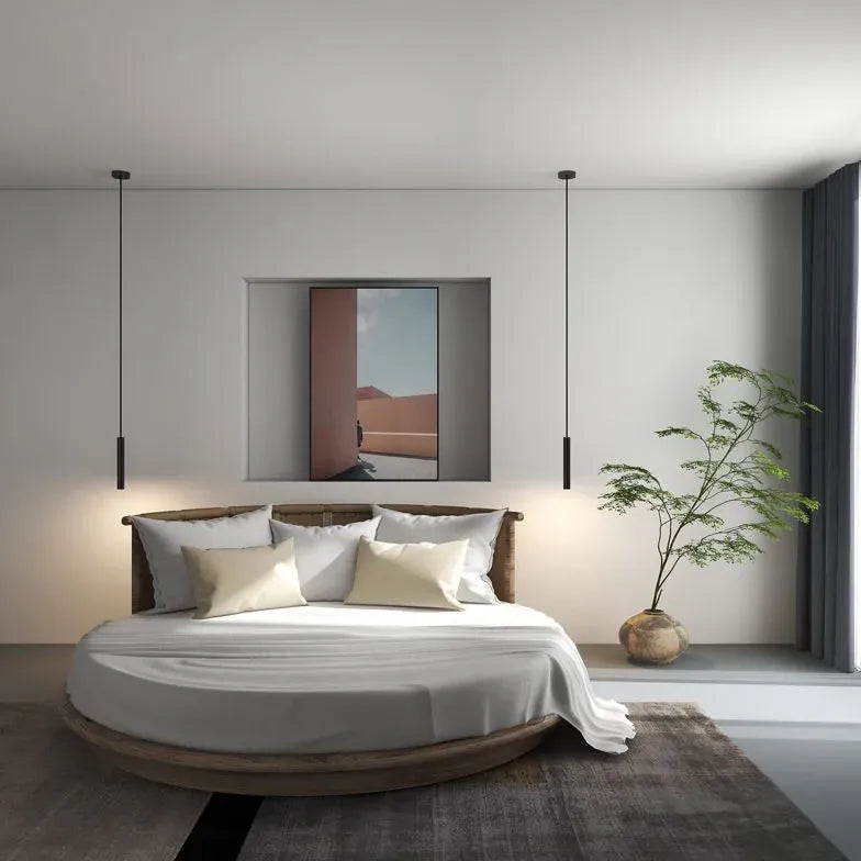 Lampadari Moderni a Sospensione Led Stile Nero - clowasit.com