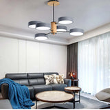 Lampadario per sala moderna stile multi cerchio - clowasit.com