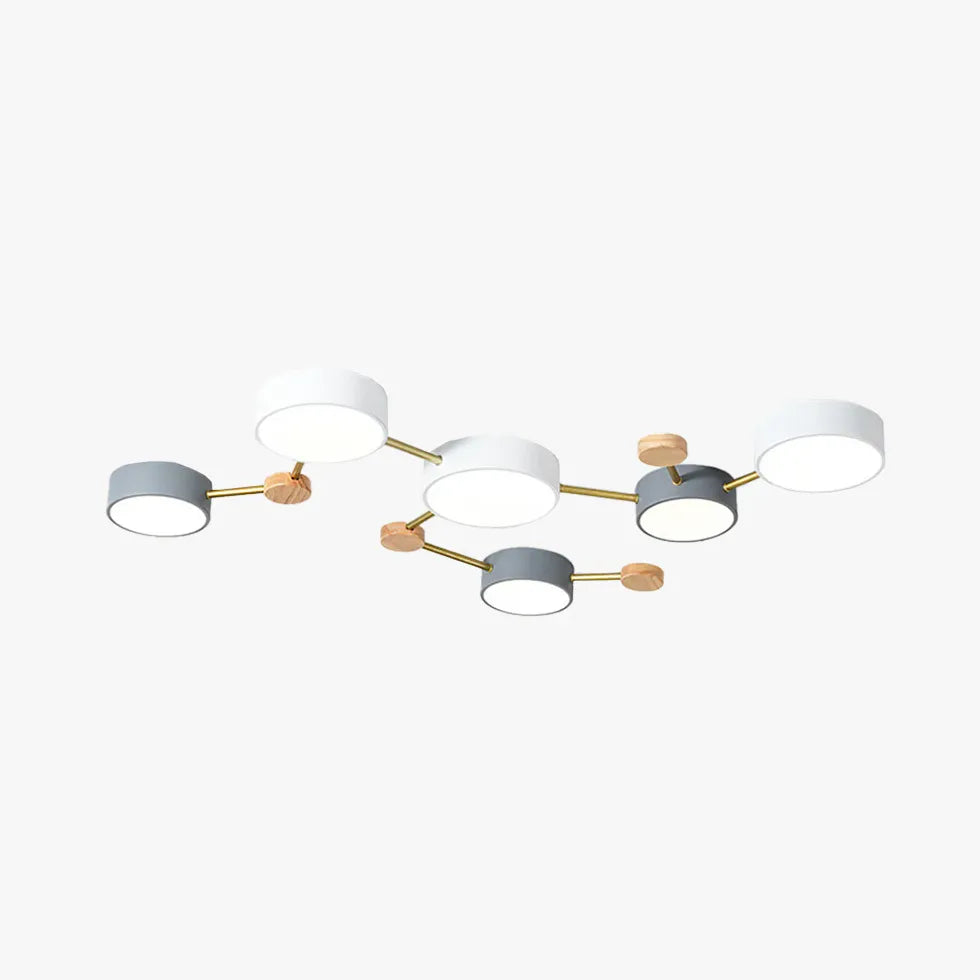 Lampadario moderno 3 luci per camera da letto - clowasit.com