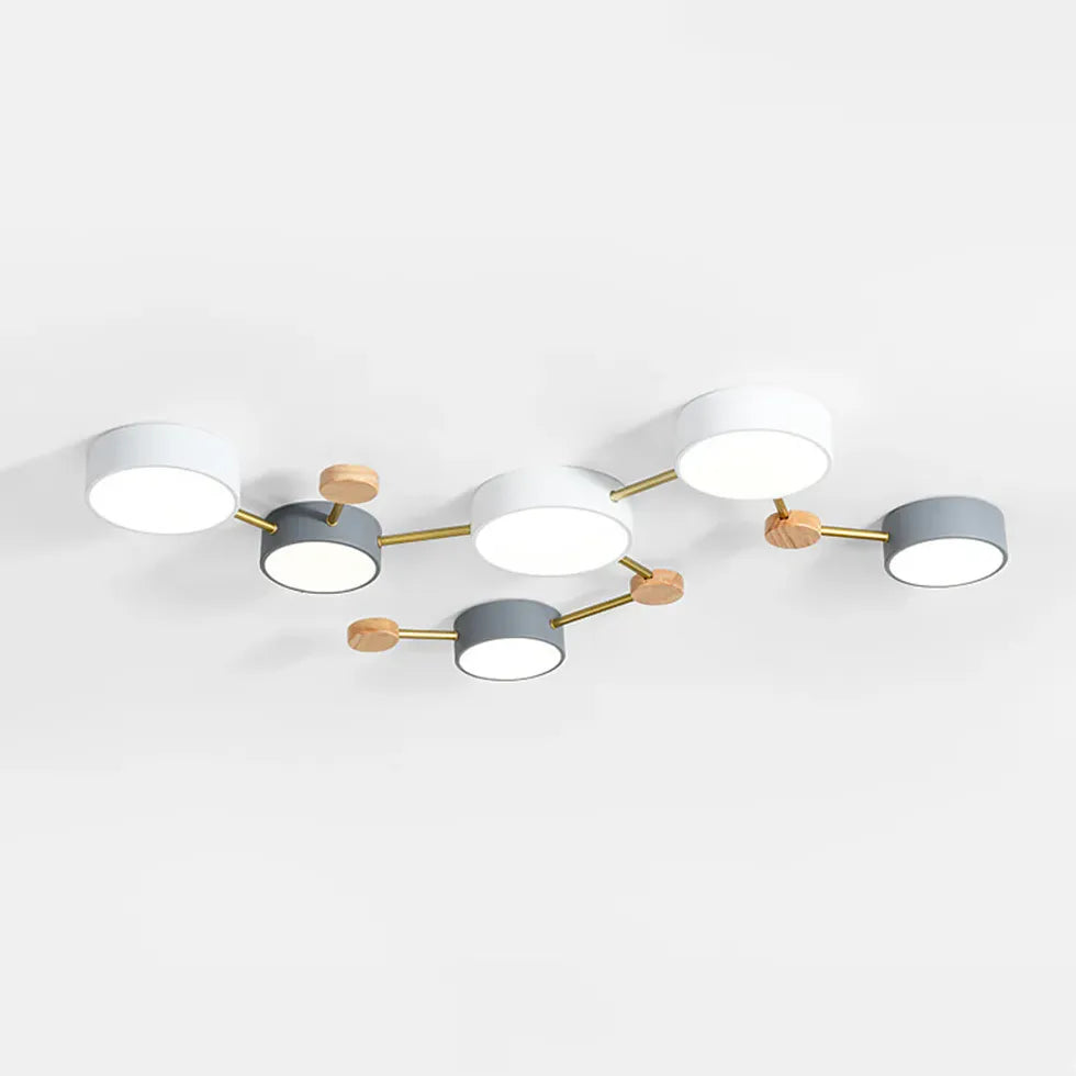 Lampadario moderno 3 luci per camera da letto - clowasit.com