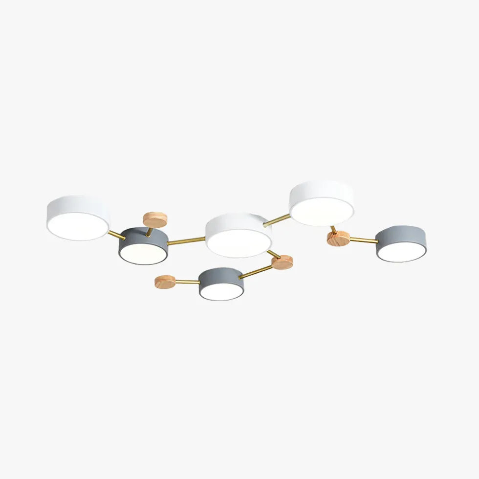 Lampadario moderno 3 luci per camera da letto - clowasit.com