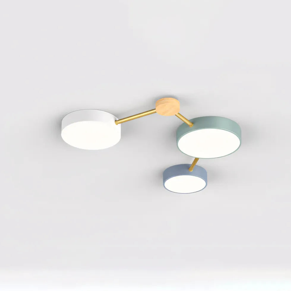 Lampadario moderno 3 luci per camera da letto - clowasit.com