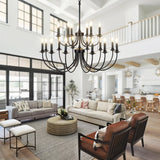 Lampadario Sala Moderno Led Elegante Design Nero - clowasit.com