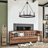 Lampadario a Candelabro Design Industriale Elegante - clowasit.com