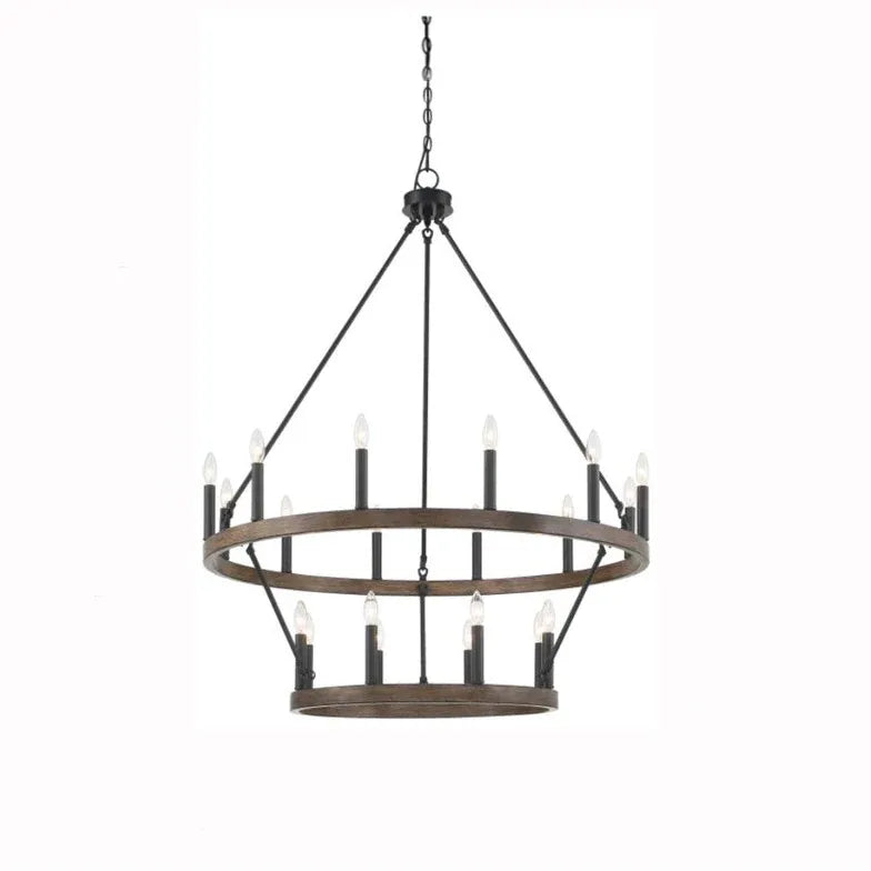 Lampadario a Candelabro Design Industriale Elegante - clowasit.com
