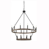 Lampadario a Candelabro Design Industriale Elegante - clowasit.com