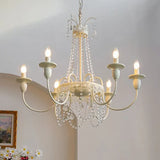 Lampadario con Cristalli Pendenti Stile Europeo Raffinato - clowasit.com