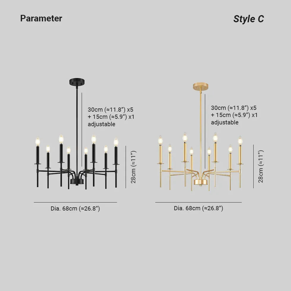 Lampadario Country Chic LED per Camera - clowasit.com