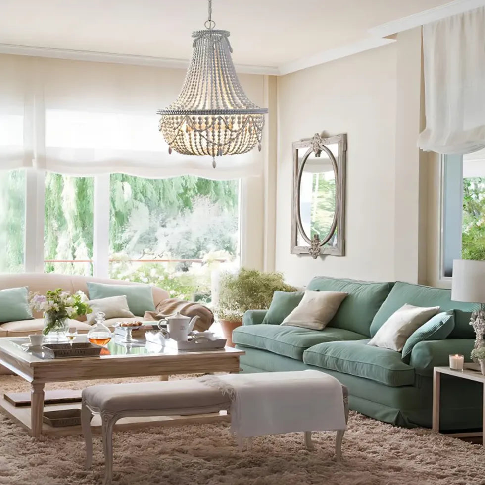 Lux Art Lampadari Stile Elegante Con Perle - clowasit.com