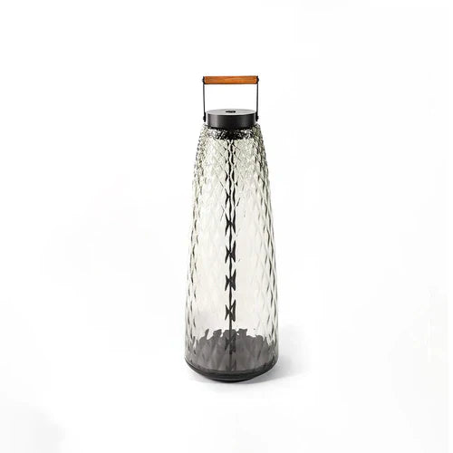 Lampada da terra vetro design stile moderno - clowasit.com