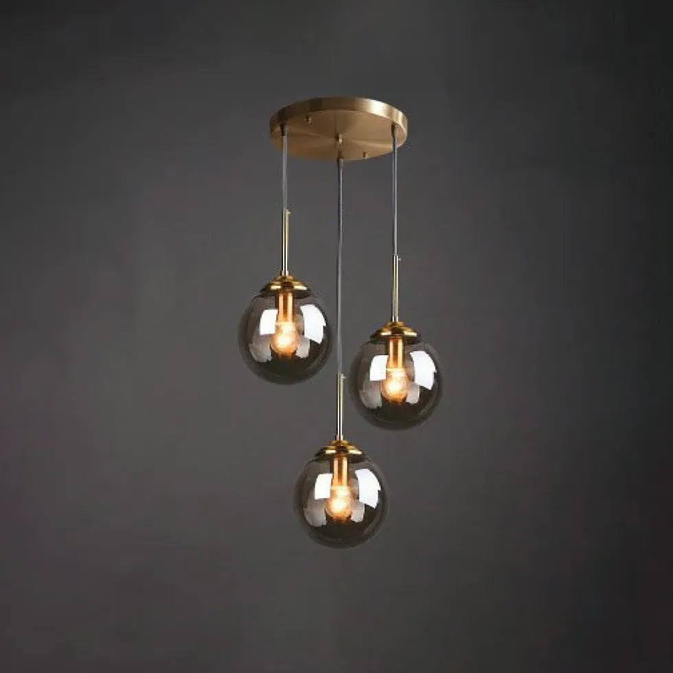 Lampade a sospensione in vetro trasparente elegante - clowasit.com