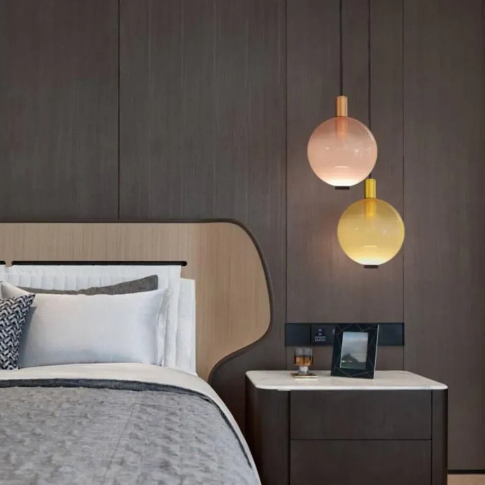 Lampadario moderno sfera per luce soffusa - clowasit.com