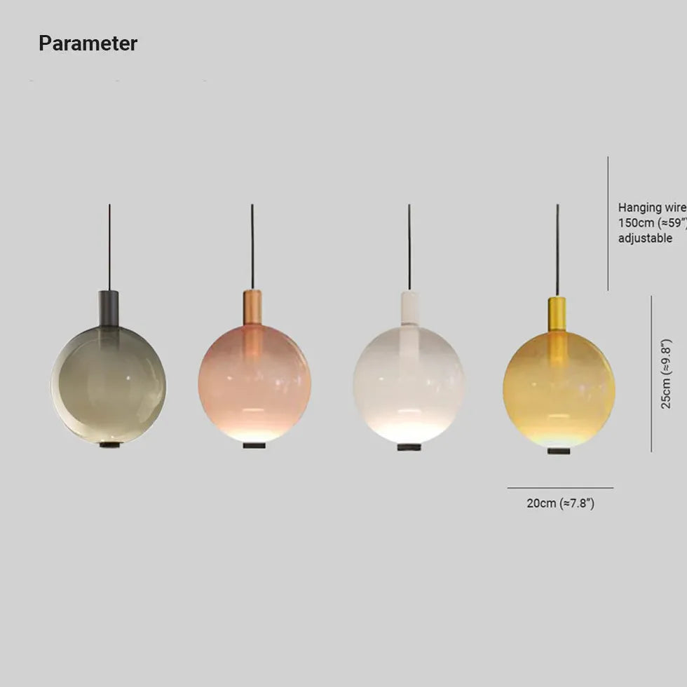 Lampadario moderno sfera per luce soffusa - clowasit.com
