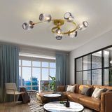 Elegante plafoniera led a soffitto ad anello - clowasit.com