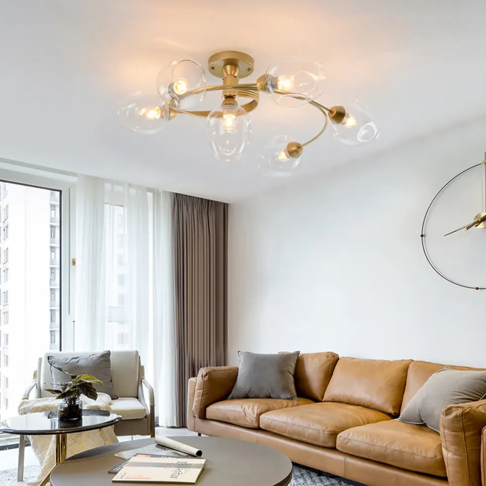 Elegante plafoniera led a soffitto ad anello - clowasit.com