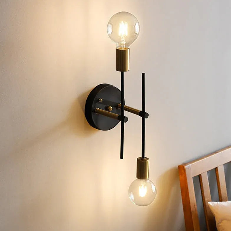 Lampadario Nero e Oro Elegante e Moderno - clowasit.com