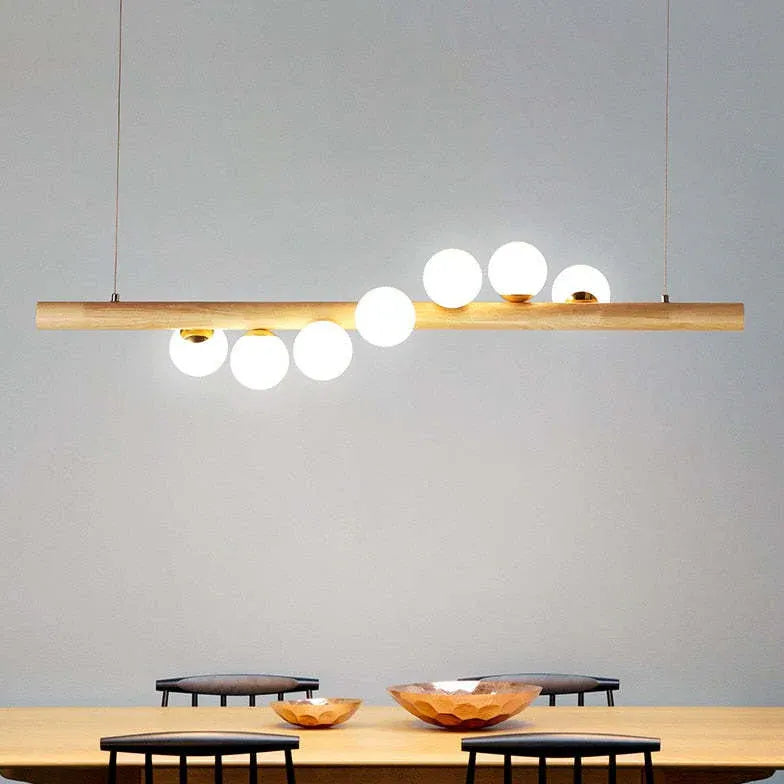 Lampadario con palle Stile nordico in vetro - clowasit.com