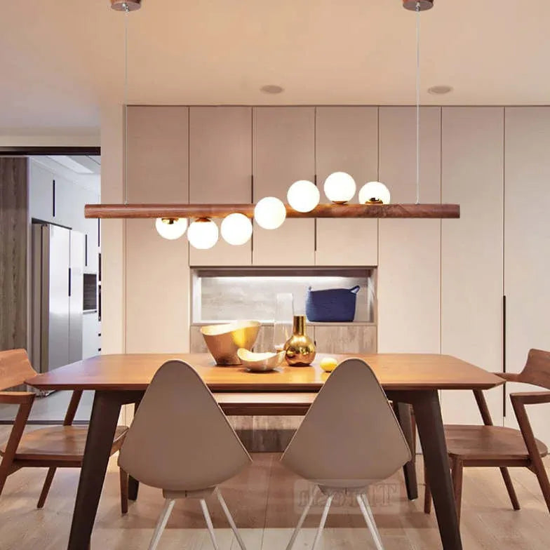 Lampadario con palle Stile nordico in vetro - clowasit.com