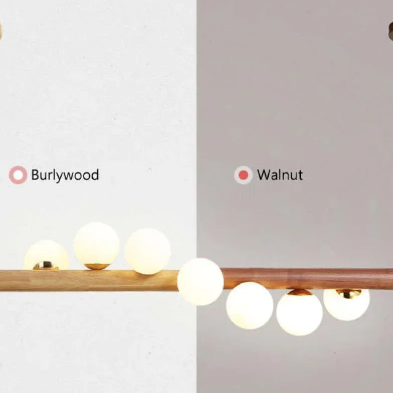 Lampadario con palle Stile nordico in vetro - clowasit.com