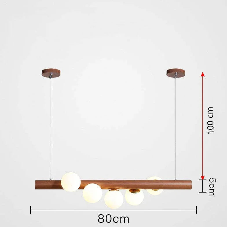 Lampadario con palle Stile nordico in vetro - clowasit.com