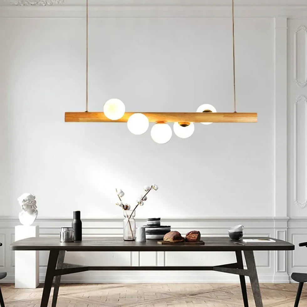 Lampadario con palle Stile nordico in vetro - clowasit.com