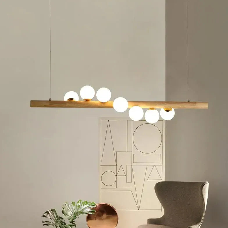 Lampadario con palle Stile nordico in vetro - clowasit.com