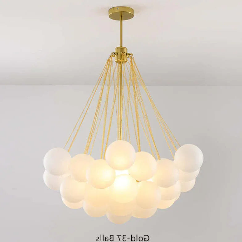 Lampadario Sfere Pendenti Eleganza e Luce Armoniosa - clowasit.com