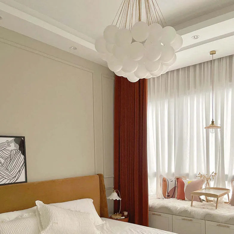 Lampadario Sfere Pendenti Eleganza e Luce Armoniosa - clowasit.com