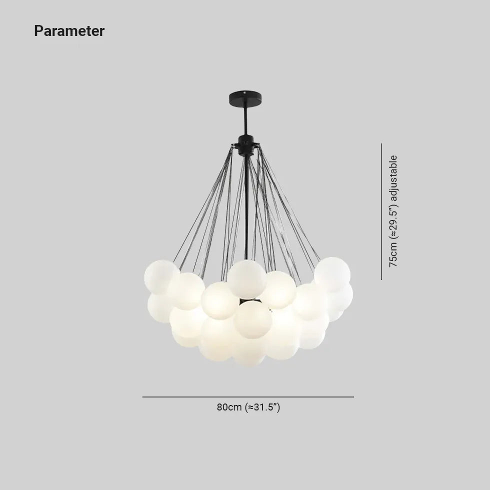 Lampadario Sfere Pendenti Eleganza e Luce Armoniosa - clowasit.com