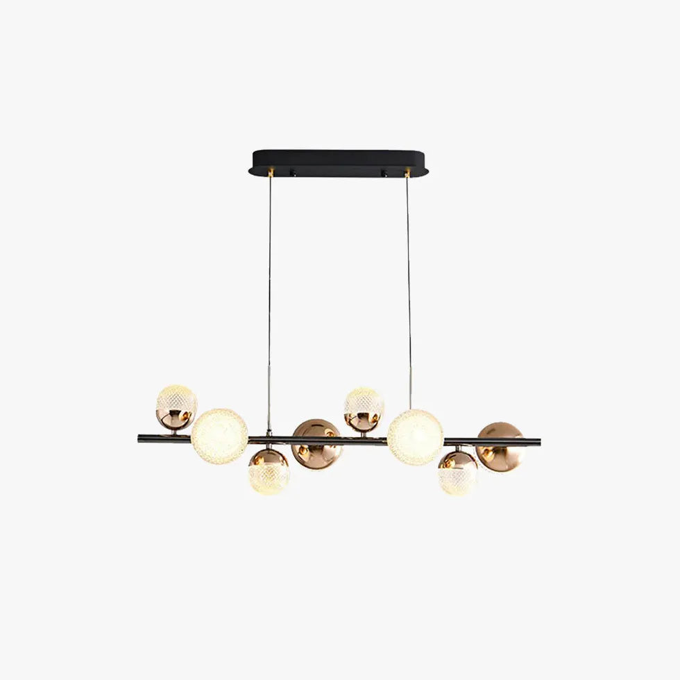 Lampadari Lunghi In Cristallo e Oro - clowasit.com