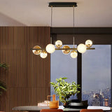 Lampadari Lunghi In Cristallo e Oro - clowasit.com