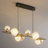 Lampadari Lunghi In Cristallo e Oro - clowasit.com