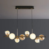Lampadari Lunghi In Cristallo e Oro - clowasit.com