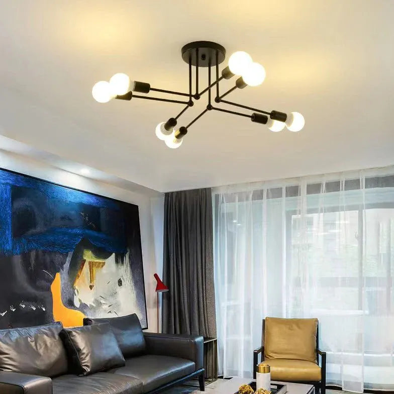 Lampadari in vetro per soggiorno e moderno - clowasit.com