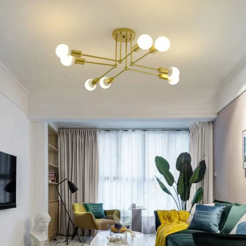 Lampadari in vetro per soggiorno e moderno - clowasit.com