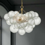 Lampadario Vistosi Con Sfere Di Vetro Trasparente - clowasit.com